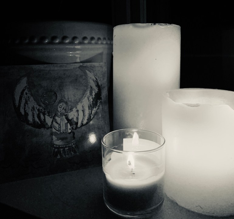 vigil black and white